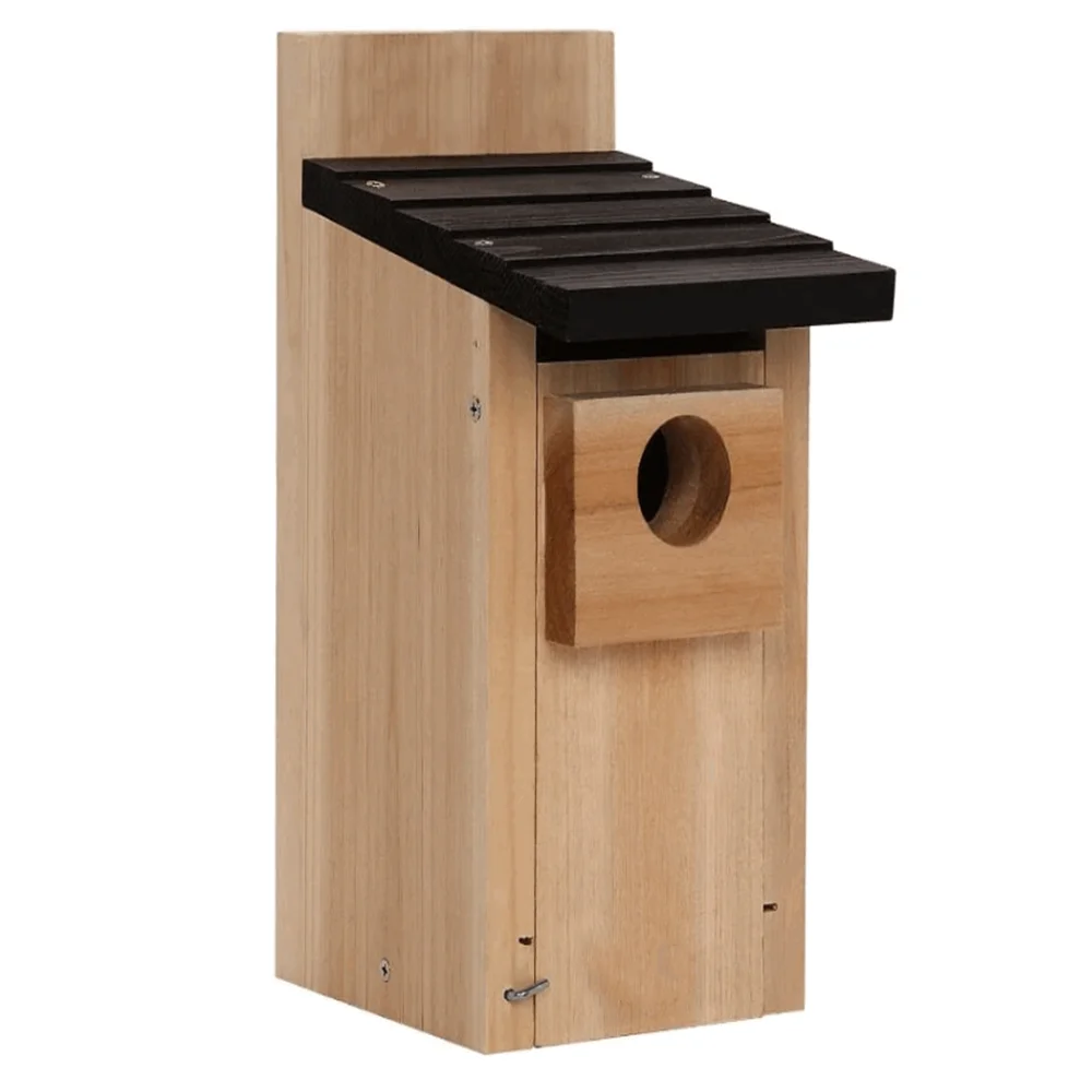 Handmade durable economical practical multi functional best selling DIY wooden bird house
