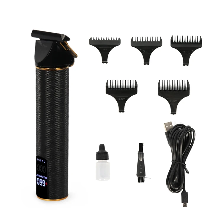 
men hair cutter Cordless rechargeable metal hair remover trimmer, hair trimmer clippers 