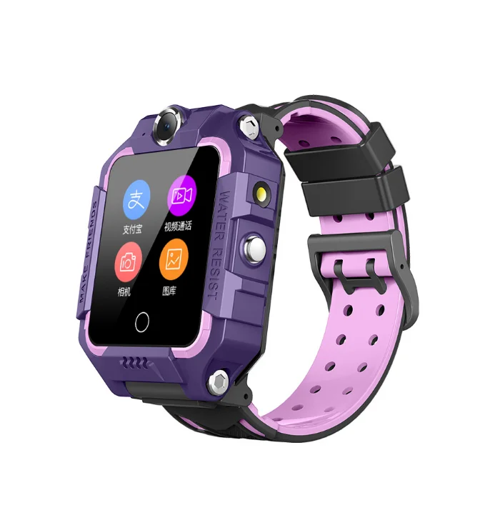 TZ6F Child Watch Phone Video Call Anti-lost Gps Tracker Safety Health Waterproof 4g Kids Smart Watch With Camera