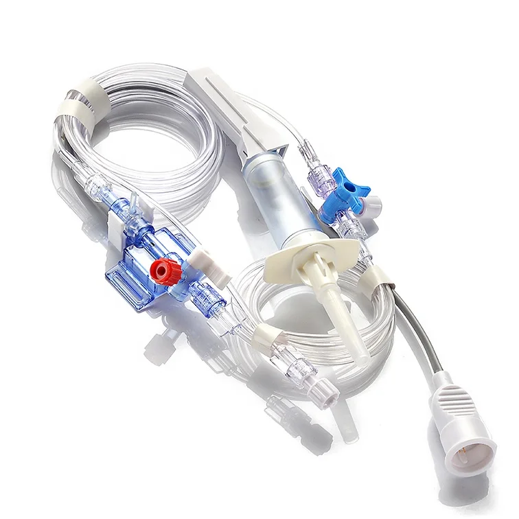 Hospital Consumables Accurate Disposable Invasive Ibp Blood Pressure Transducer with CE