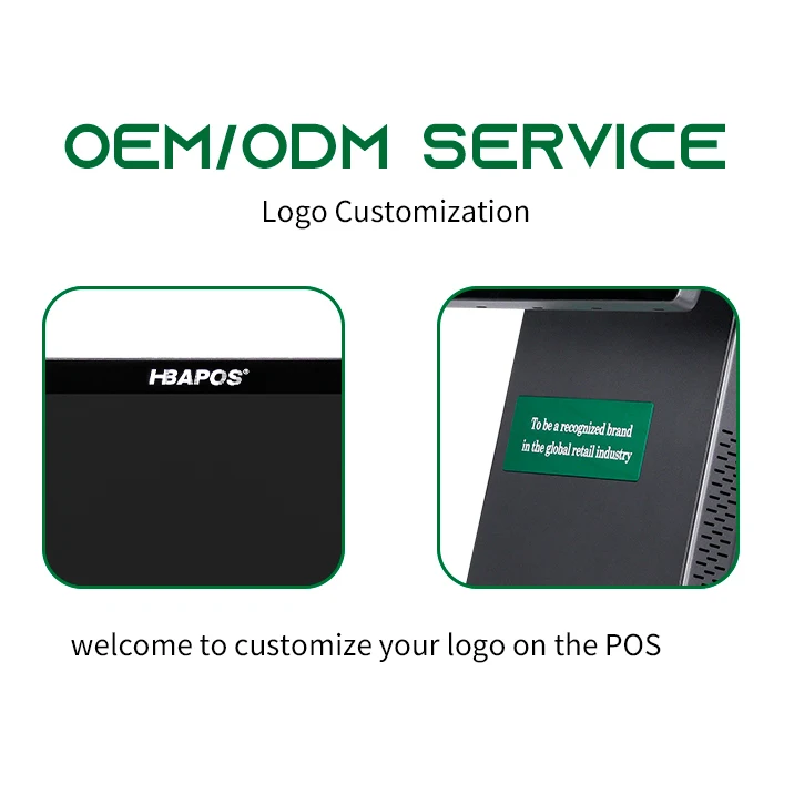 15.6 inch capacitive touch screen pos terminal win 10 pos double screen pos system