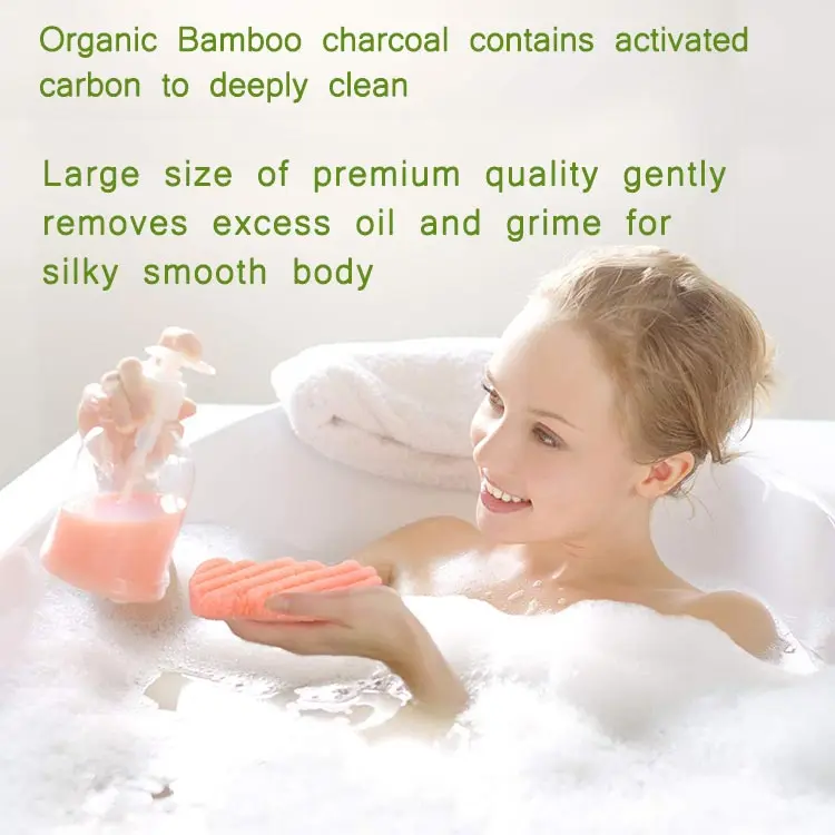 Konjac Sponge Private Label Black Compressed Face Body Cleansing Konjac Sponge Biodegradable Natural With Box