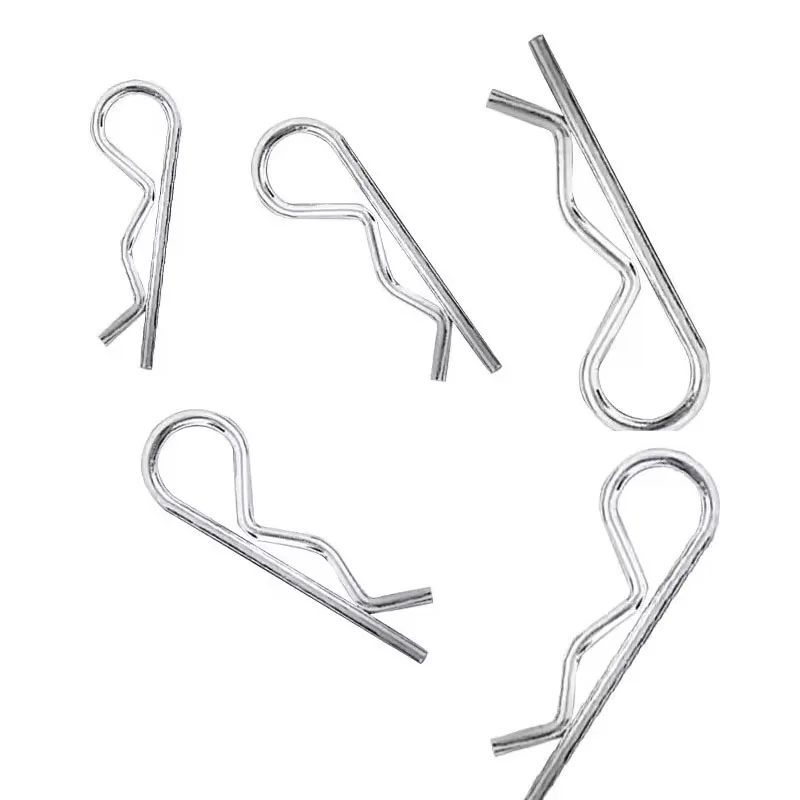 Wholesale High Quality 304 Stainless Steel Safety Split Clip B R Shape Spring Cotter Hitch Fuse Pins for Repairing Cars Trailer