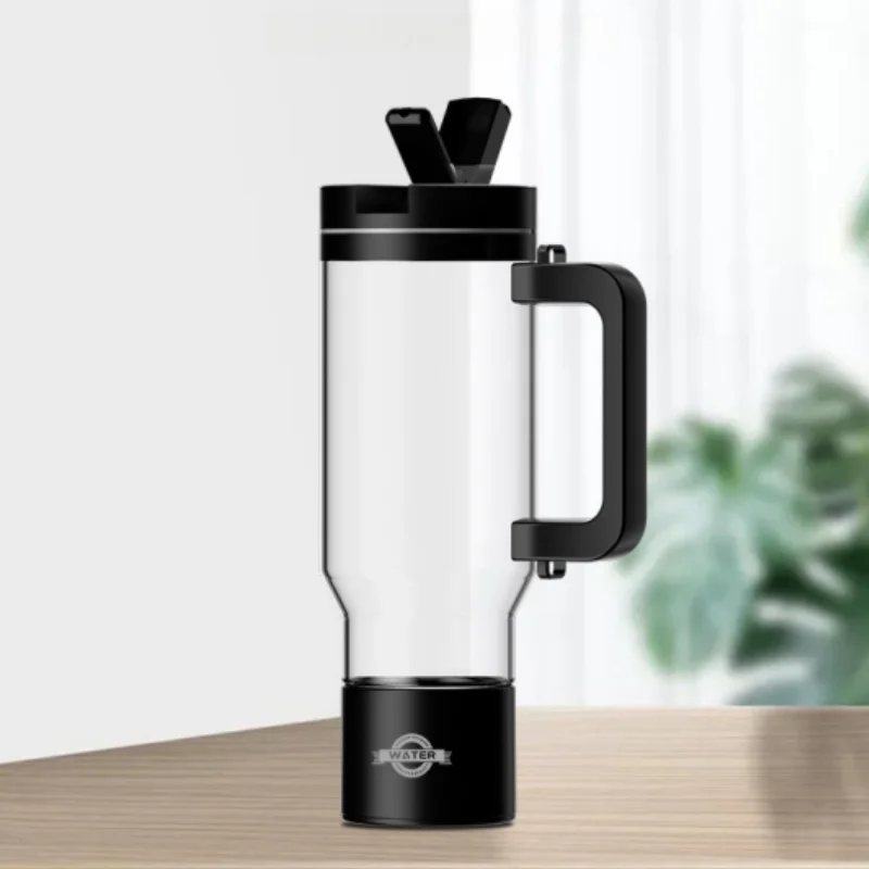 1L Hydrogen Rich Water Generator 3000ppb Portable Hydrogen Water Bottle with SPE PEM Tech Ionizer Perfect Ideal Gift Choice