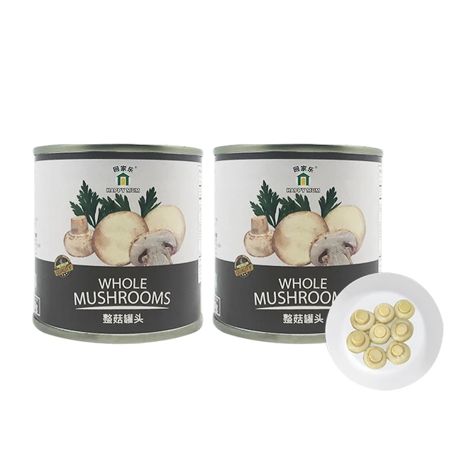 
Best China fresh and tasty whole mushroom canned food for sale 