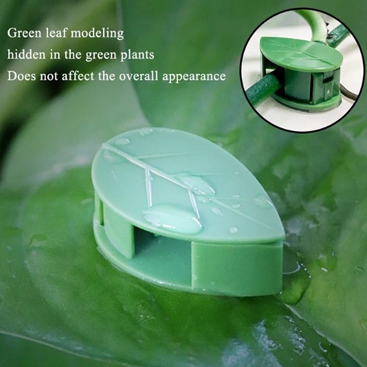 Self-Adhesive Plant Climbing Wall Fixture Rattan Vine Bracket Fixed Buckle Leaf Clips Traction Holder Wall Fixture Clips