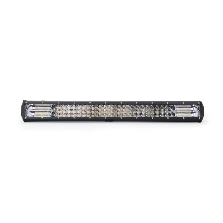 led light bar dual color 12d white amber led work spot flood combo truck led lights bar