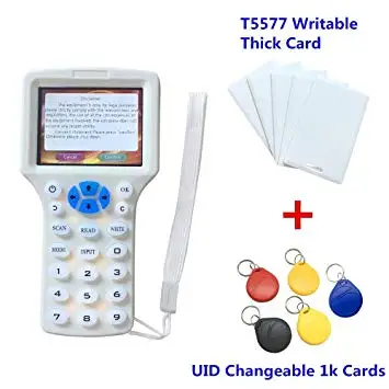 Programmable RFID Keyfob Card  Copier Clone Machine Handheld Reader