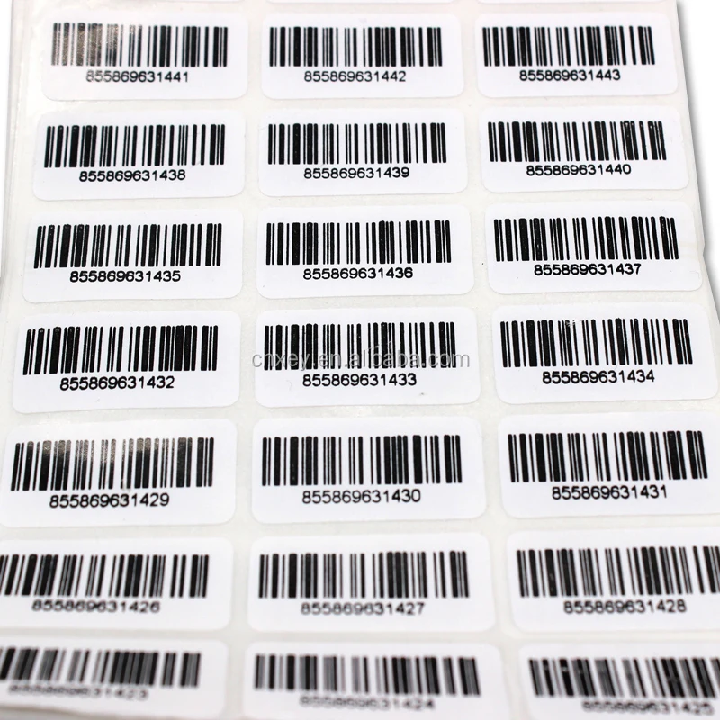 self adhesive label barcode adhesive sticker label printing