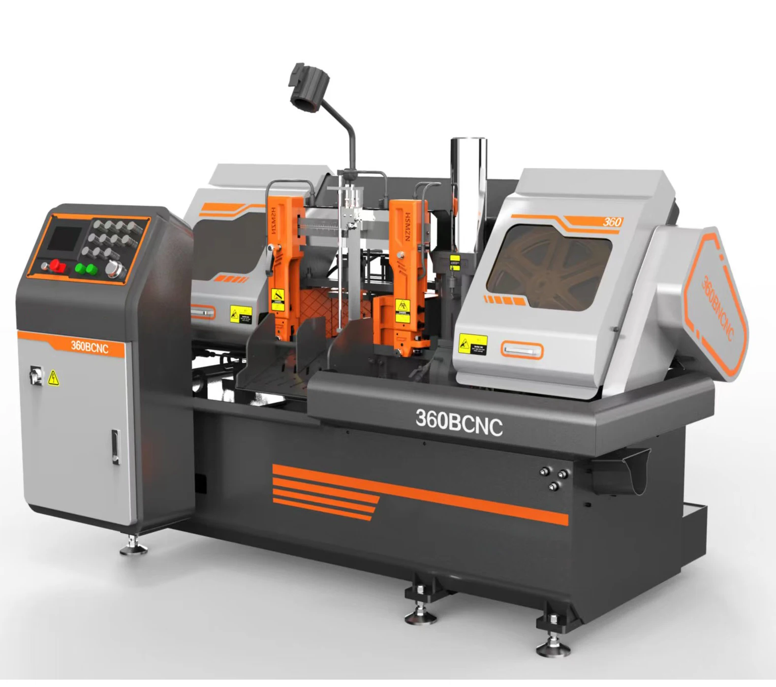 Metal cutting band saw