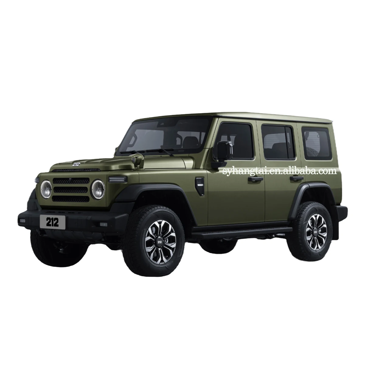 China 212 Off-Road SUV Four-Wheel Drive Gasoline Engine 8AT Gearbox 5 Seats