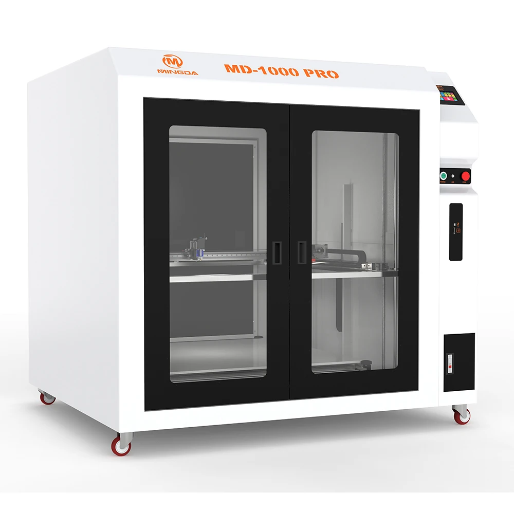 MD-1000 Large Scale 3D Drucker Printers Printing Machine High Resolution 3D Printer with 1000*1000*1000mm Single Color MINGDA