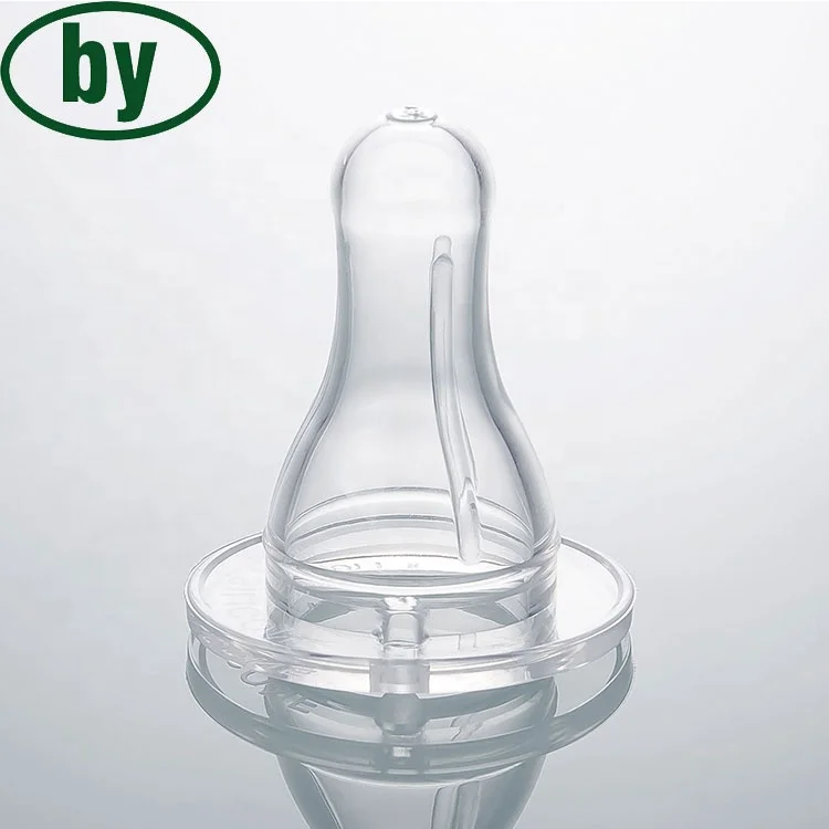  Оптовая Продажа BPA бесплатно жидкие силиконовые соски для кормления детей бутылка