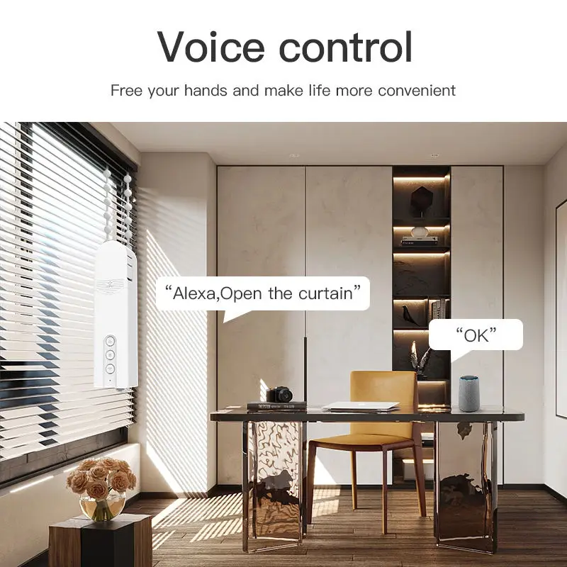 Работает с Tuya zigbee умные электрические рулонные шторы мотор окно Wi-Fi приложение умное управление моторизованные автоматические жалюзи
