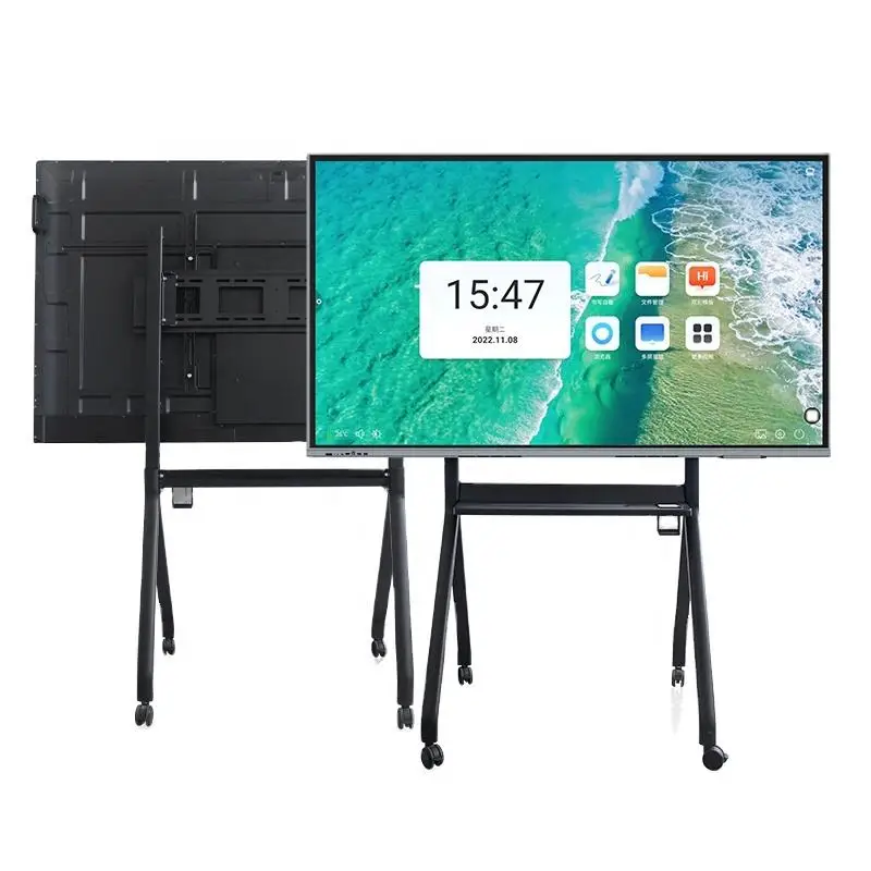 32 43 55 65 75 86 98 110 inch 1+8G Android infrared interactive smart Boards