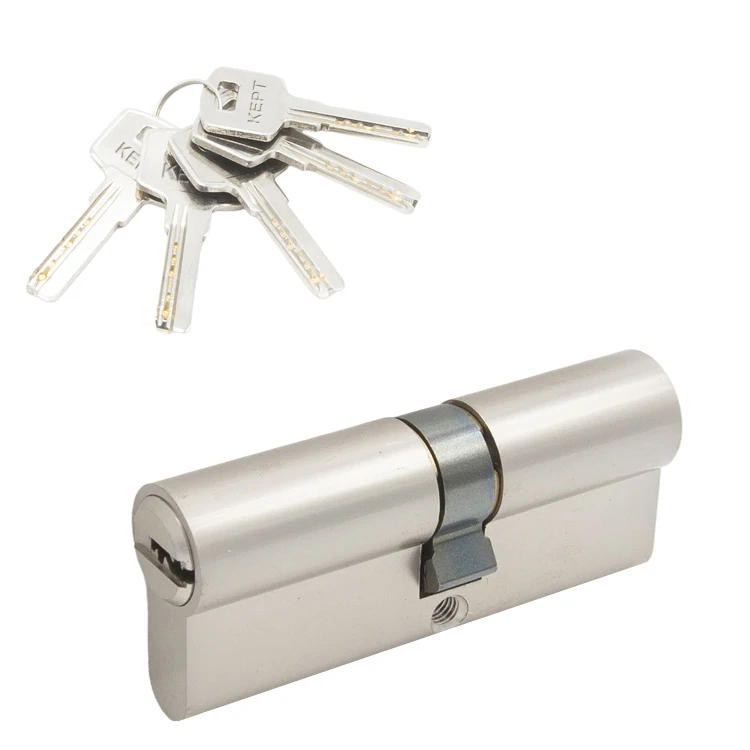 Hot Sale High Quality Brass Euro Profile Key Security Mortise Door Lock Cylinder
