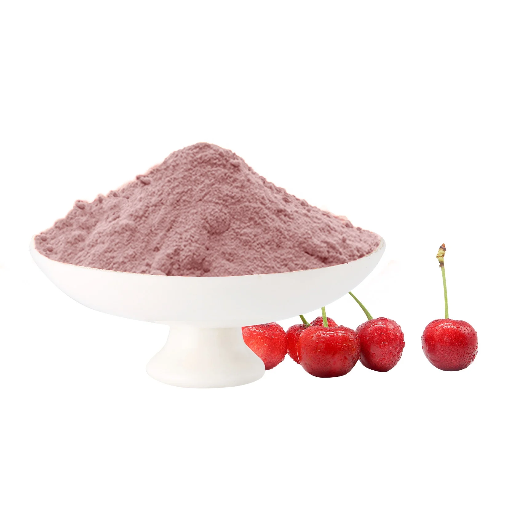 Custom Packaging Dried Fruit Cherry Powder Freeze Dried Sour Cherry Freeze Dried Fruit Powder