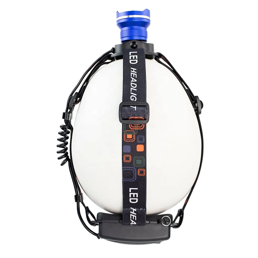 high power 18650 battery XHP50 zoom focus light camping hunting LED head light