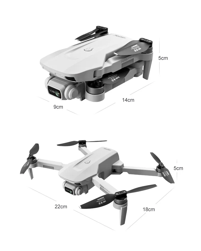 F8 Professional Mini Drones with 4K HD Drone Camera and GPS Long Range Foldable FPV Drone