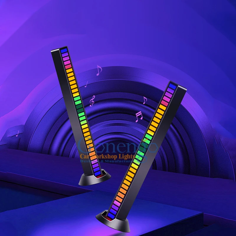 Заводской поставщик музыкальный ритм-свет ритм-лампа Rgb музыкальные огни