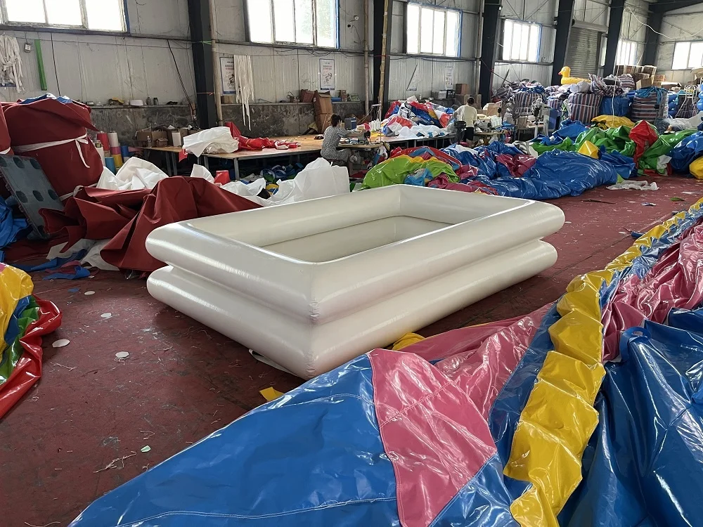 Custom small double-layer pool soft play ball pool sand pit with high quality PVC for kids fun indoor outdoor park factory sale