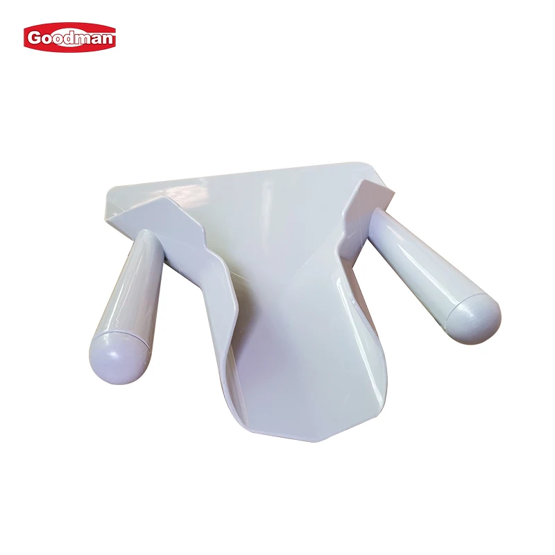 Commercial Double Handle Popcorn Potato Chips Scoops Food French Fry Shovel Plastic Fries Scoop
