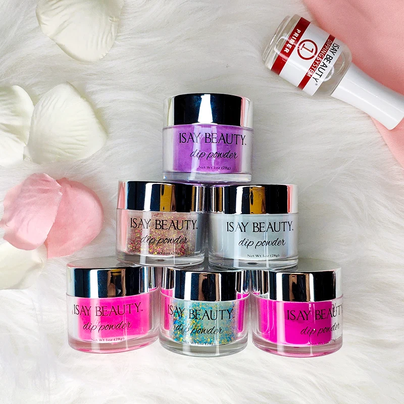 nail dipping powder set nail powder dip supplies nail dip powder kit    easy soak off  High Quality Acrylic Builder