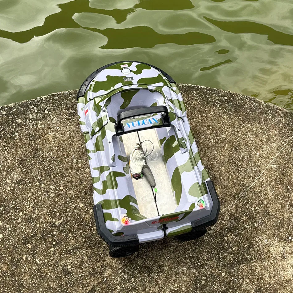 Boatman Vulcan Carp Fishing Boat With Camou Color Long Fishing Distance
