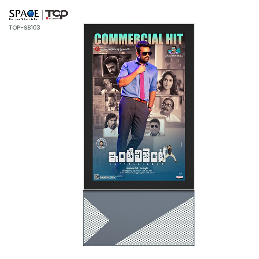 Outdoor Roadside scrolling light box electrical kits LED Lighting advertising light box