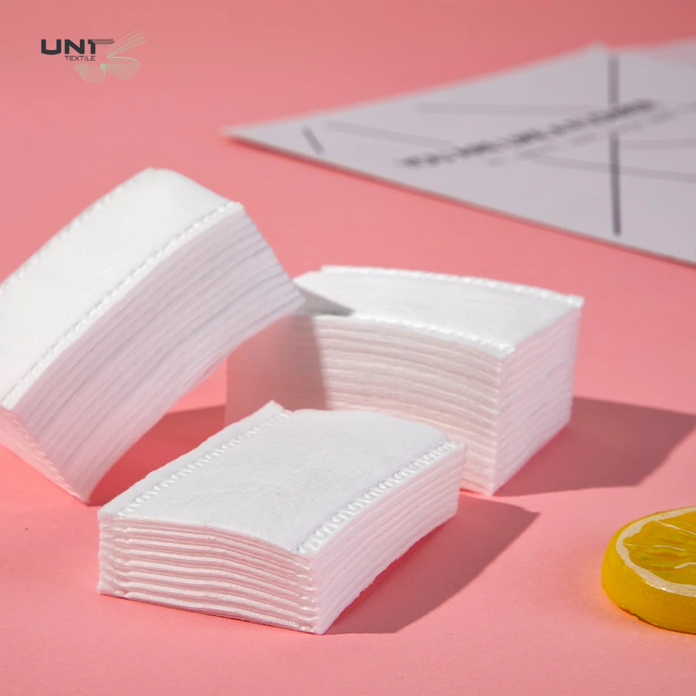 Manufacturer wholesale cosmetic cotton pads facial makeup remover organizer