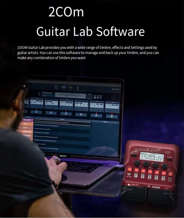 Multi Effect Processors B1X Four Electric Guitar Guitar Effectors Home Audio Musical Instruments Accessory
