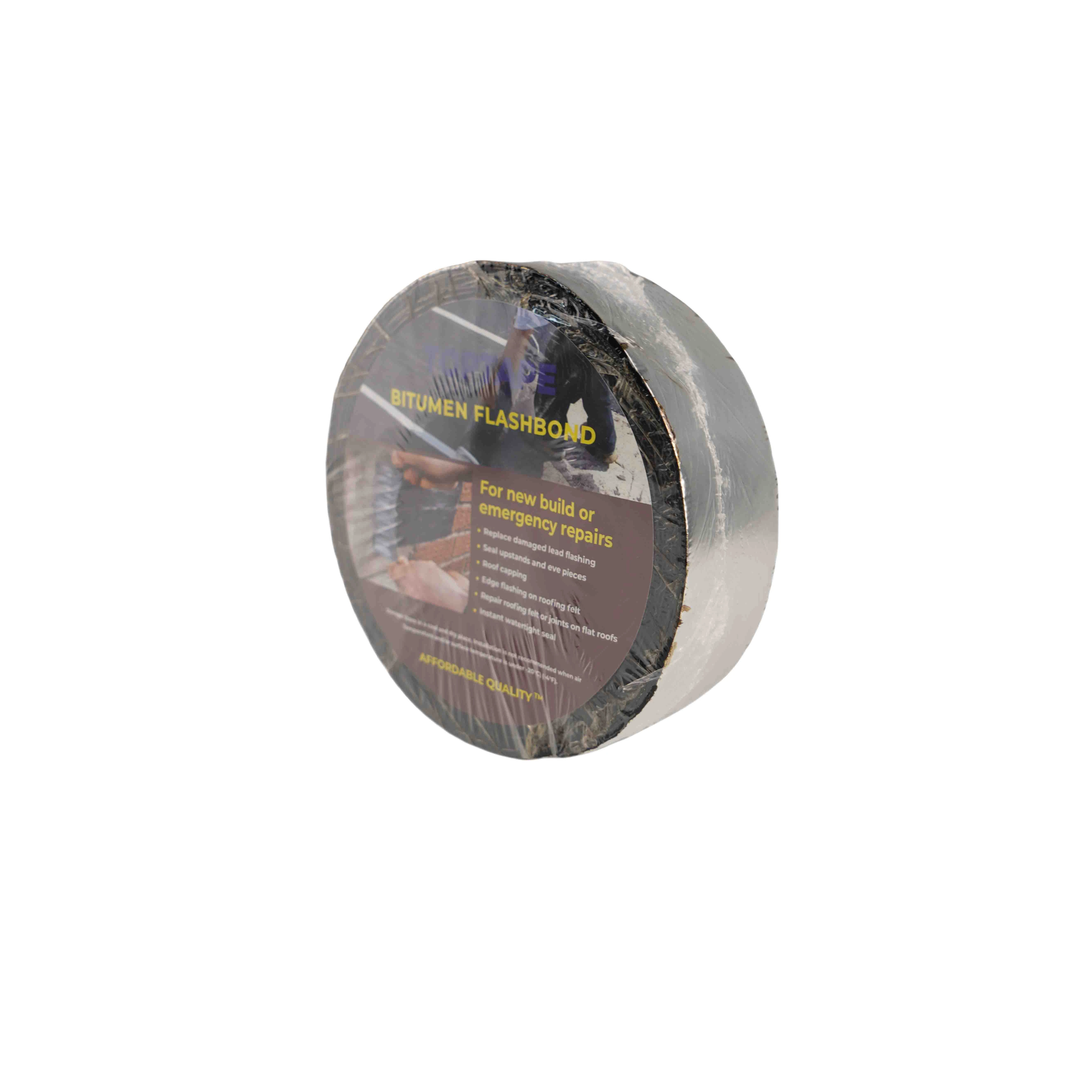 Adhesive flashing for roof Super Waterproof Tape, Aluminum Butyl Rubber Tape Outdoor All Weather Self-Adhesive Leak