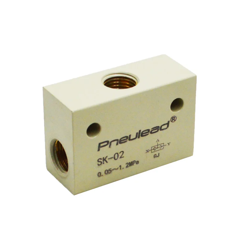 Pneulead SK series Logic Component Shuttle Valve Dual-pressure valve