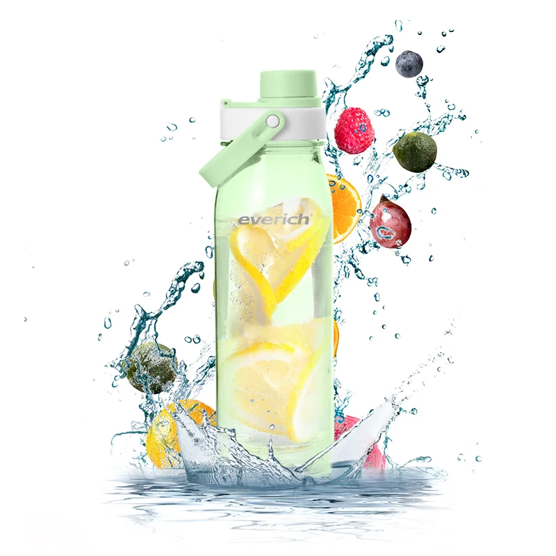 Wasserflasche Botol Minum Waterfles Eco Friendly New Plastics waterbottle Factory Sports 1L Motivational Water Bottle