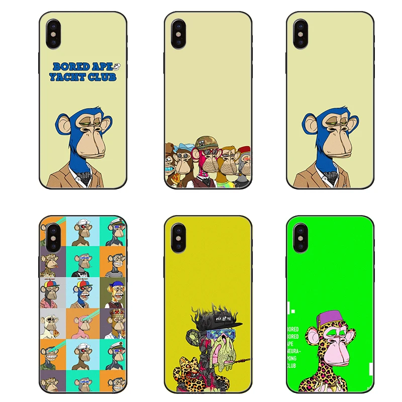 Hot Sale Curry Crypto Currency NFT Glass Case for iPhone 12 Pro Max 11 XS XR