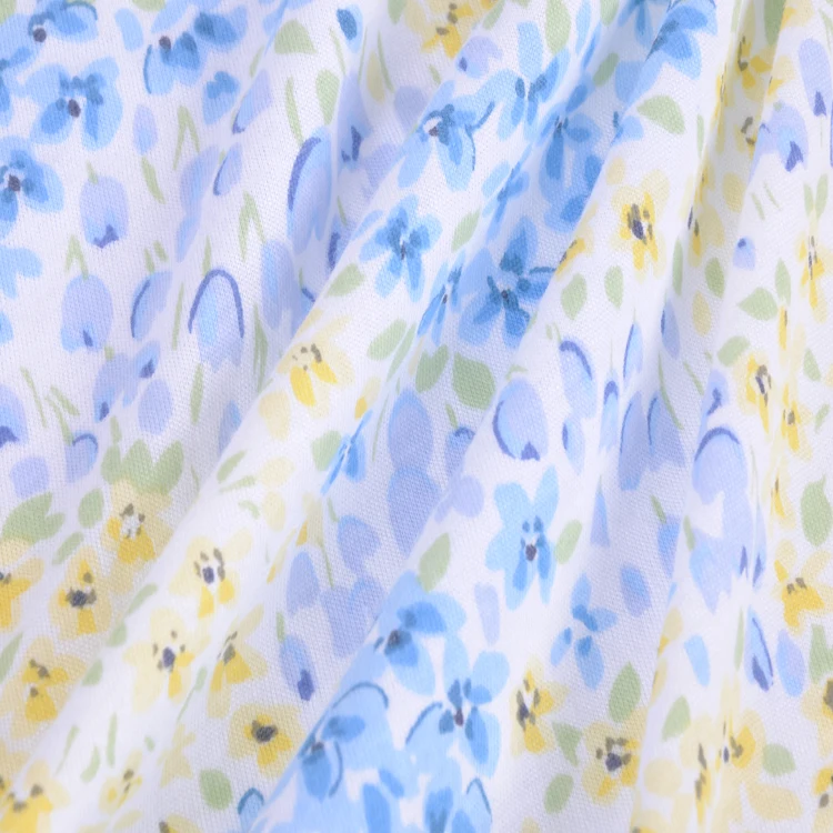 40s Modal Cotton Fabric 60% Cotton 40% Modal printed Jersey Fabric