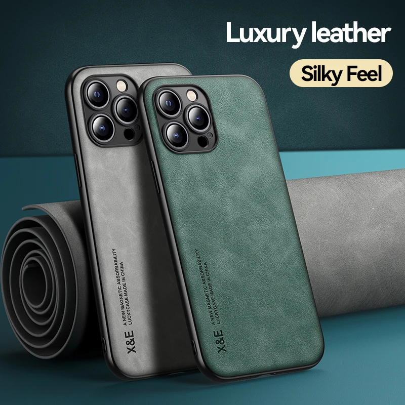 High quality Business PU Leather Skin Mobile Protective Case for iPhone 11 12 13 14 Pro Max 7 8 14 Plus XS XR Max Phone Cover