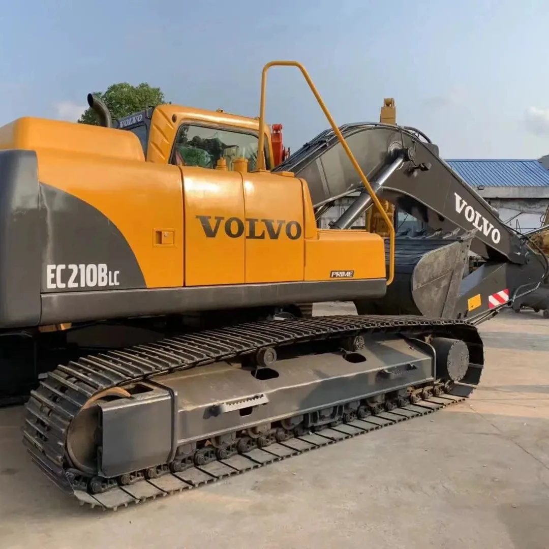 Used Volvo Excavator Ec210 20ton Tracked Excavator Secondhand 20t Original Volvo Excavator For Sale in Shanghai