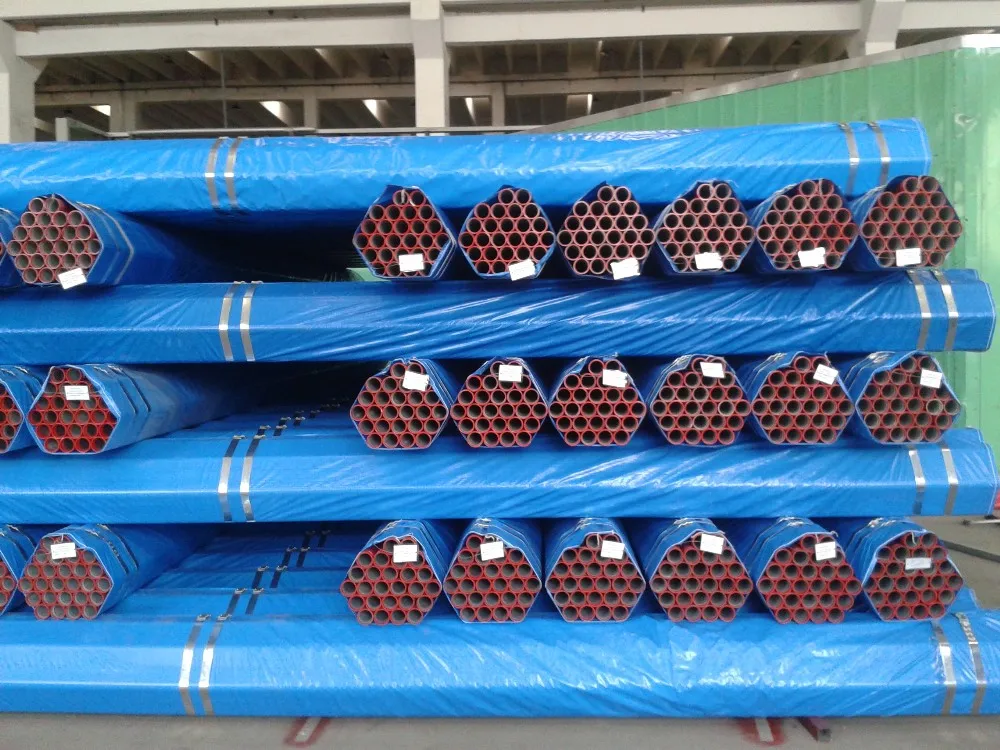Ral3000 Epoxy Red Color Coated Fire Fighting Welded Carbon Steel Pipe UL Certificated