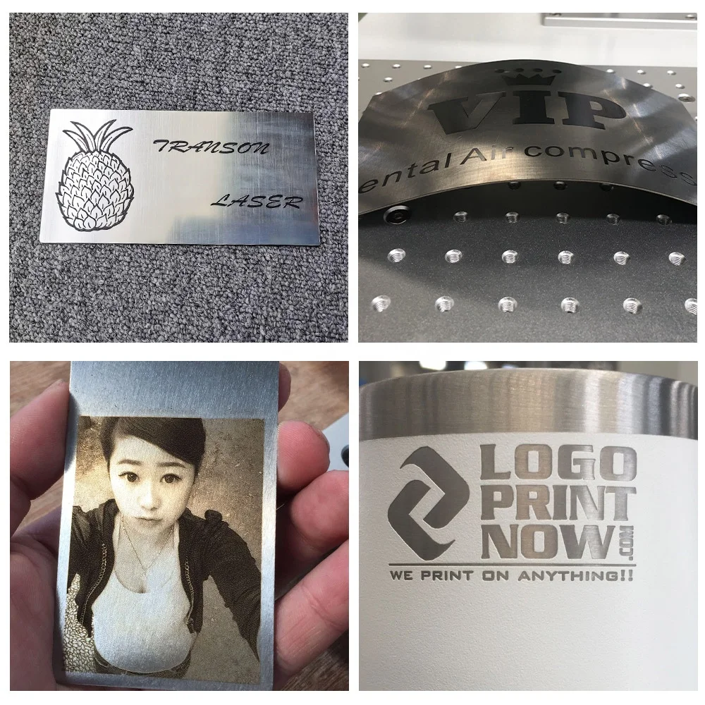 Portable mini laser marker 20W 30W 50W fiber laser marking machine Aluminum Steel Photo Text Fiber Laser Marker For Metal