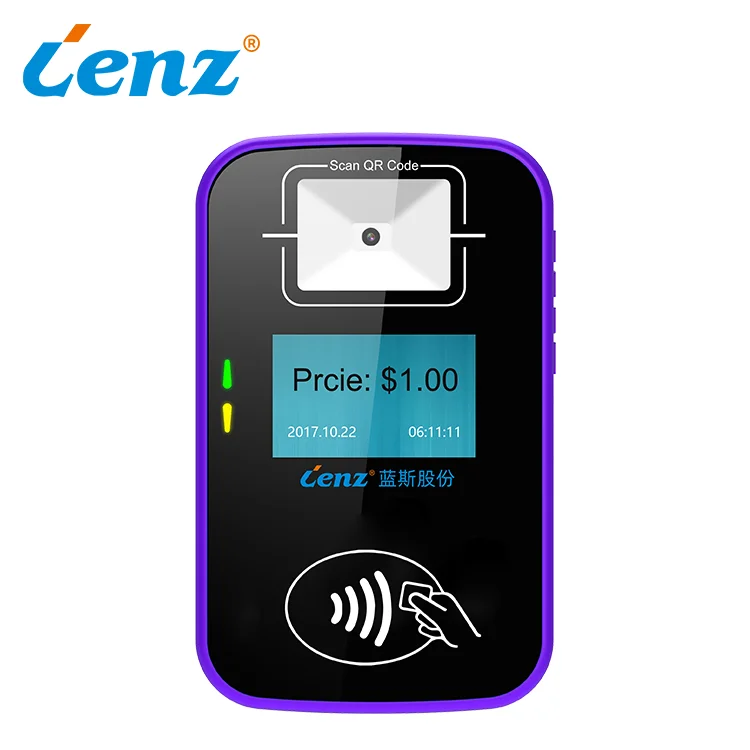 EMV bus валидатор для смарт-карты 3g 4g gps qr-Код nfc mobile payment linux