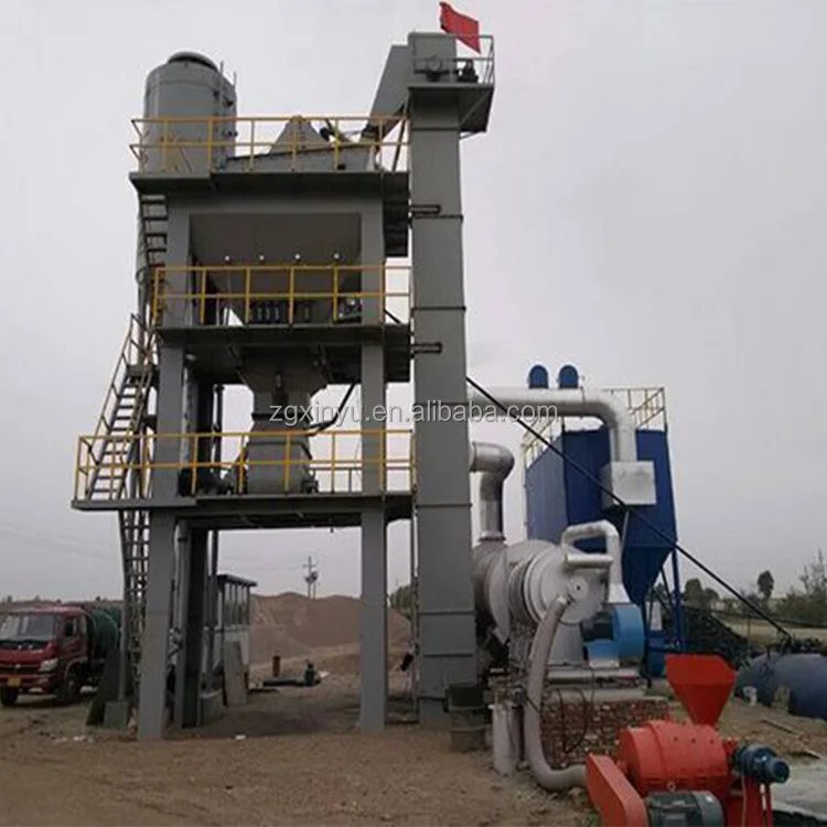 LB1500 120t/h Stationary Road Asphalt Batching Plant asphalt mixing plant