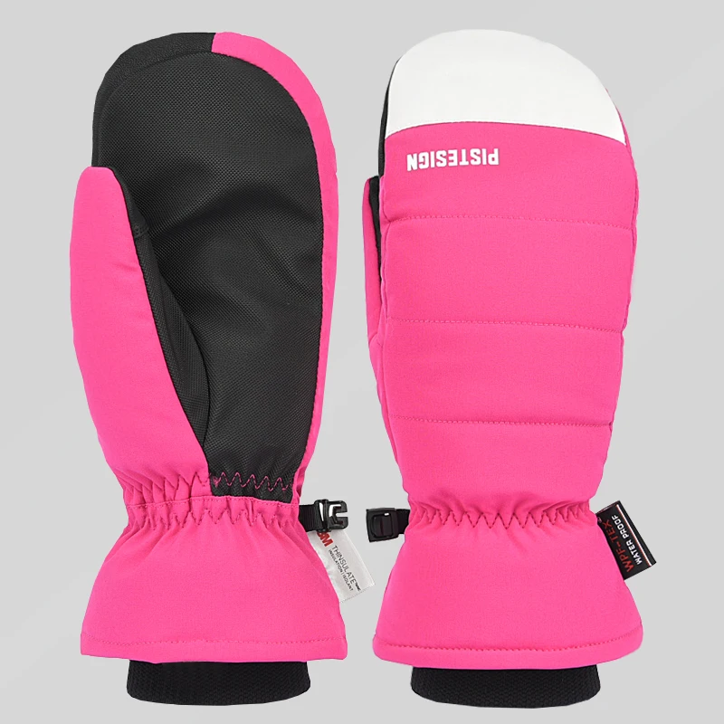 Ski Mittens Women Men Waterproof Winter Snow Mittens Touchscreen Ski Gloves for Cold Weather Snowboard Snowmobile