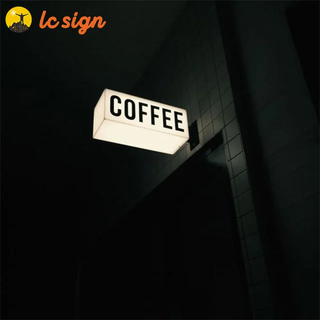 Custom Acrylic LED illuminated Vacuum forming rotating light box/sign design acrylic light box