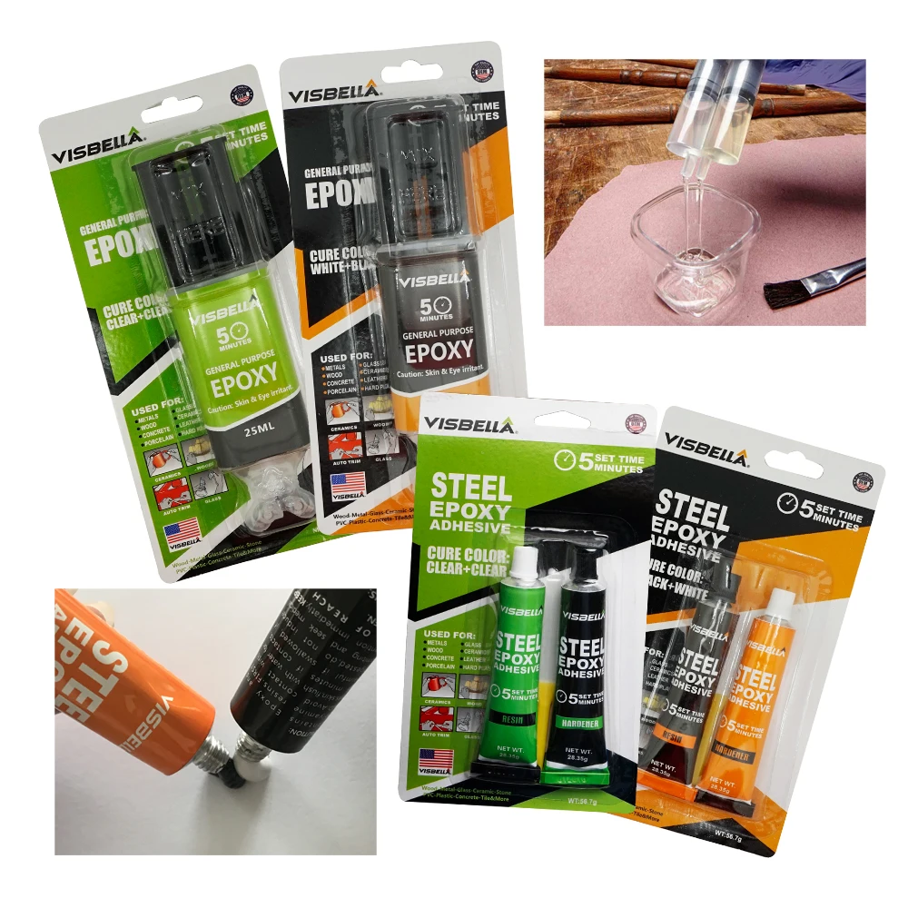 Visbella double component epoxy resin two parts AB glue