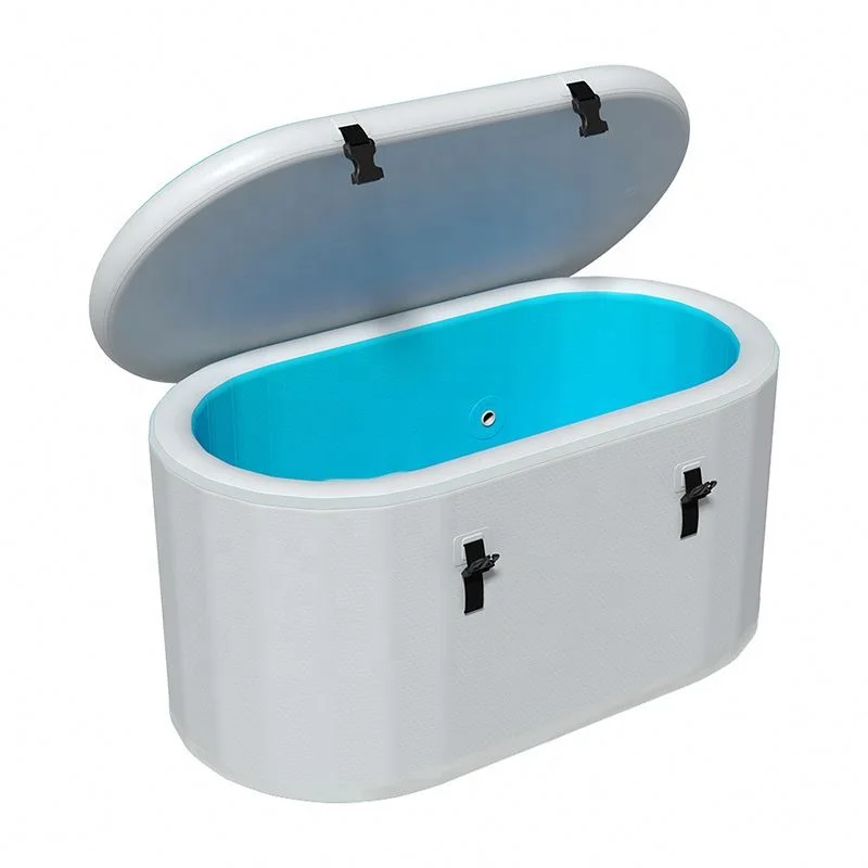 Custom Logo 5 Star Porcelain on Steel Corrosion-resistant ice bath accessories recovery doo inflatable cold plunge tub