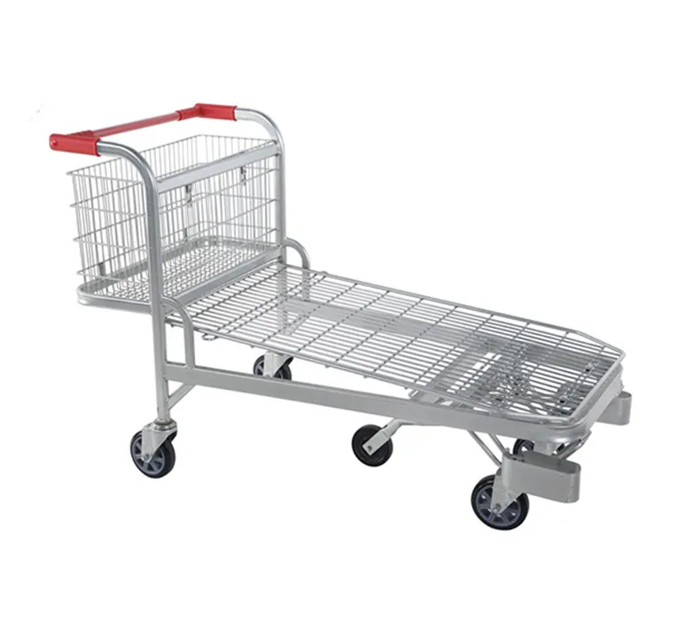 Грузовая Плоская тележка с пятью колесами используемая для склада сделано в Китае инструменты обработки материалов ручная паллетами