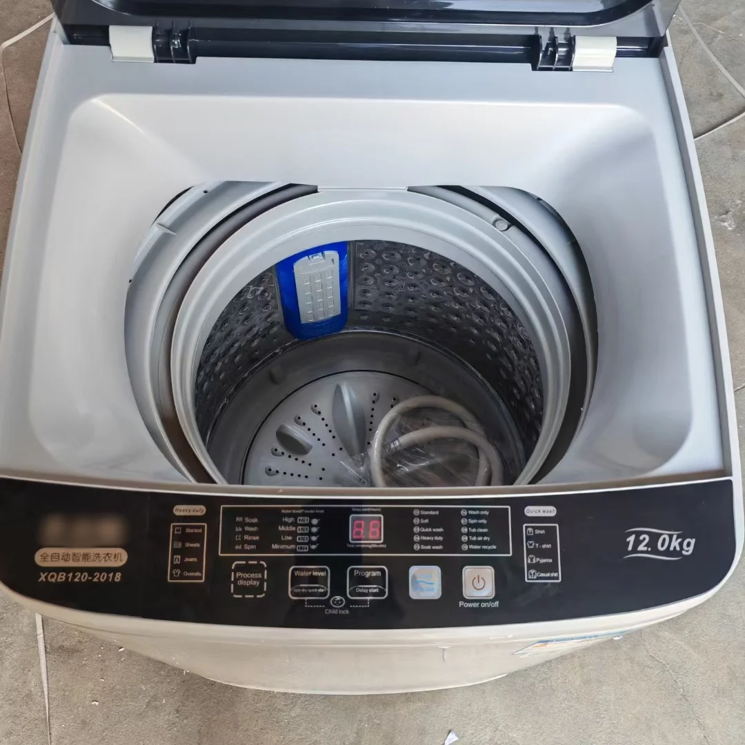 Chigo English 220V50HZ Top Load Washing Machine 12kg 8.5kg Home use Full Auto Laundry Washer Energy Save