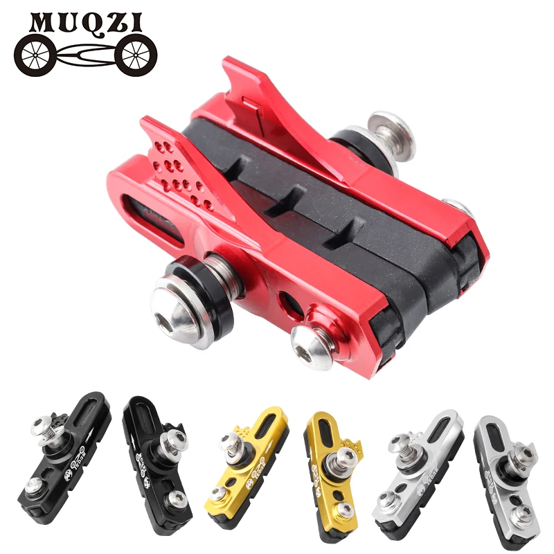 YITOO Road Bike Caliper V Brake Pads, V Brake Holder Pad Shoes  Bicycle Brake Shoes