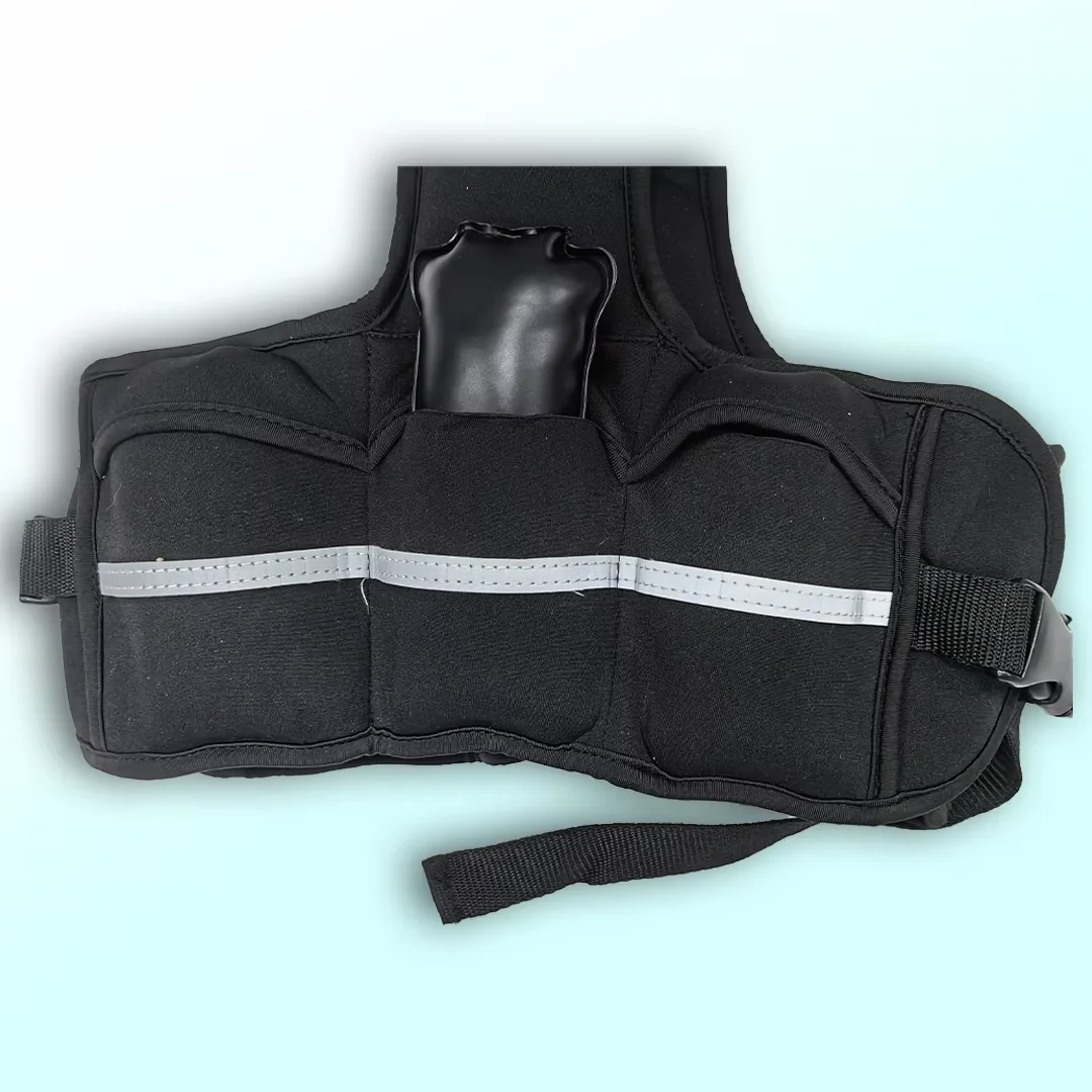 Running and fitness breathable weight-bearing vest